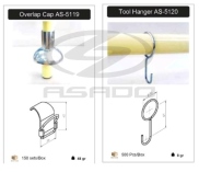 Móc treo - đầu đỡ AS-5119/AS-5120 - overlap-cap-tool-hanger-as-mt-5119 copy